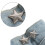 Star Pant Pin Instant Button Jean Button Pins No-Waffenschwarz 1