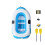 Le bateau gonflable d'enfants compacts de 47 pouces pour-Blanc 1
