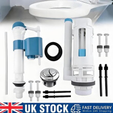 Universal Bathroom Cistern Repair Kit Toilet Dual Push Flush System Tool Set
