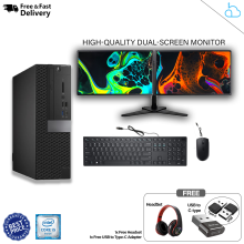 Dell Optiplex SFF Business Desktop Computer, Core i5, 8 GB RAM, 1 TB HDD. - Refurbished