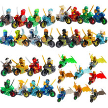 (16 Ninja motorcycle C (please press 16 multiples)) 31050 Ninja Cool Motorbike 8 Styles with Weapons Building Blocks Toy