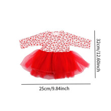 18inch Doll Dress for 43 cm Dolls Comfortable Doll Clothes for Birthday Gift