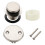 Bath Tub Drain Kit with Two-Hole Overflow Cover Plate 2
