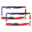 USA Flag Eagle License Plate Frames Metal 2 Pack 1
