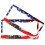 USA Flag Eagle License Plate Frames Metal 2 Pack 2