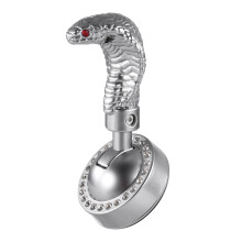 Protective Ignition Start Stop Button Cover For Car SUV-Silver