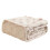 Blanket Throw Beige Soft Fuzzy 30x40 Inch 8