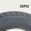 Scooter Tyre Replacement Rubber 10 Inch 3