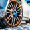 Car Interior Accessories Black Fiber Wheel Cap 4