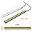LED Car Interior Strip Light Bar 12V White 2 pcs 3