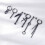 Punk Cross Hoop Earrings Set 6 Pcs 3