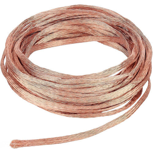 Copper Grounding Strap 26 ft  3 mm  0.8 mm