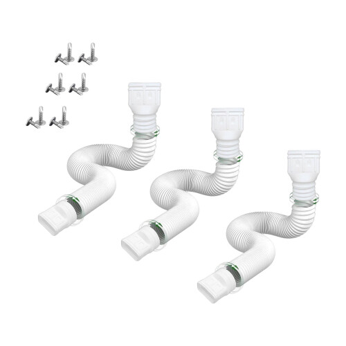 Adjustable Corrugated Downspout Extension 48 in