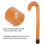 Halloween PVC inflatable cane walking stick 1 piece 4
