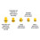 Spill Proof Coolant Filling Funnel Kit Plastic Black Yellow 7