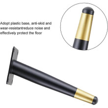 Elegant Light Luxury Metal Legs, Adjustable Height for Diy Projects, Strong Bearing Capacity, Mid-Century Style Furniture Feet, 4 Pieces