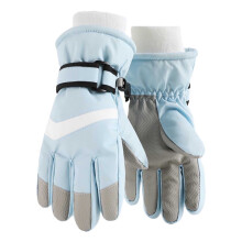 Toddler Winter Thick Velvet Skiing Gloves Warm Cold-Weather