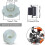 Recoil Starter Spring Repair Kit Replacement Cord Set 5