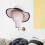 Wall Mounted Velvet Mannequin Head Display Stand Beige 8