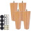 Wooden Sofa Legs Set of 4, 6 cm Height, Solid Replacement 1