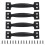 Gate Handle Bow-Shaped Metal Pull Pack of 4 1