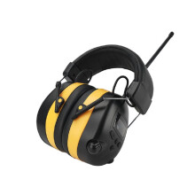 AM/FM Radio Headphones with Digital Display and 30dB Noise