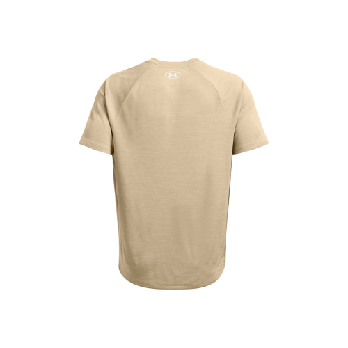 Under Armour Under Armour Tech Textured Tee Khaki/Wht UK S 2