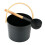 Aluminum Sauna Bucket with Ladle 7L Bamboo Handle 1