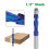 CNC Router Bit YK20 Blue Coated Compression Flush Trim 1/2 5