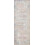 Oriental Area Rug Red Teal 2.5 ft x 9.5 ft 2