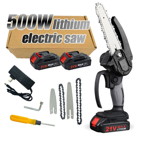 Handheld Mini Chainsaw 6-Inch Electric Saw
