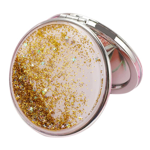 Compact Round Portable Makeup Mirror Mini Hand Mirror