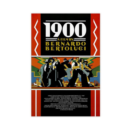 Bernardo Bertolucci Film Poster Canvas Art