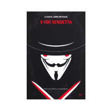 V for Vendetta Canvas Poster Landscape 8