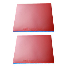 Table Tennis Rubber Replacement Set Red 2 Pieces