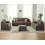 VANACC Modern Sofa Set with Ottoman Grey Bouclé 3-Piece 1