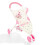 deAO Toys Baby Doll Pram Pink 1