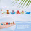 Small Glass Animal Figurines for Home Decor 6 Pcs 3