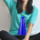 Plastic Megaphone Party Toy Assorted Colors 4pcs 3