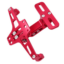 Aluminum Motorcycle Rear License Plate Frame Adjustable