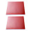 Table Tennis Rubber Replacement Set Red 2 Pieces 7