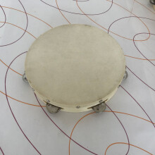 Hand Tambourine Aluminum Alloy 4-10 Inch