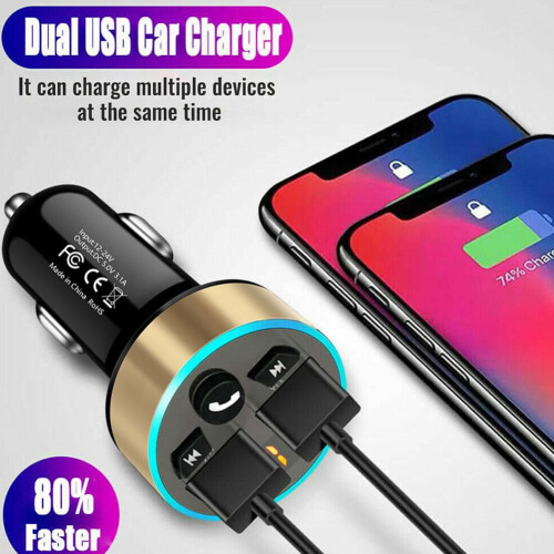 Wireless Bluetooth Car Transmitter MP3 Player with USB 2