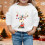 Kids Santa pullover with reindeer print, loose fit 2