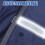 Motorcycle Rain Suit Navy Double Layer Reflective 3