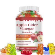 (220g) Apple Cider Vinegar Gummies for Healthy Metabolism 60 Count Delicious Dietary Supplement