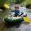Portable Inflatable Toy Floating Device For Children-White 2