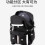 (Black white, Three piece set) Katseye Backpack with USB Charging Lunch Bag Pencil Case 3-Piece Set for Students 2
