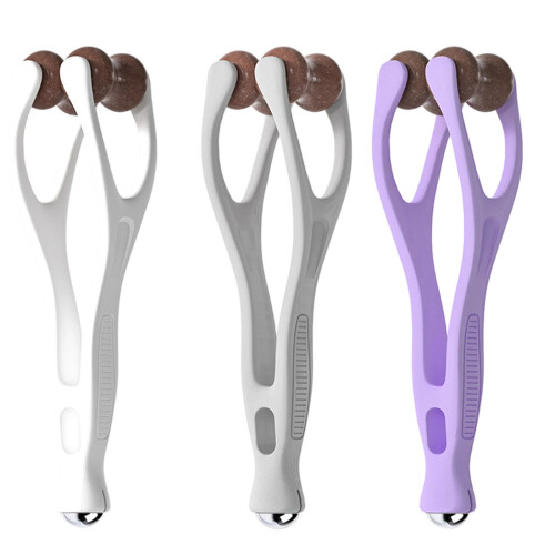 Finger Flexibility Support Massage Bian Stone Massaging-Grey 1