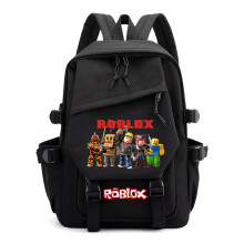 (No. 13, Backpack) Large Capacity Lightweight School Backpack Roblox Game Merch Outdoor Travel Multifunctional Bag Black